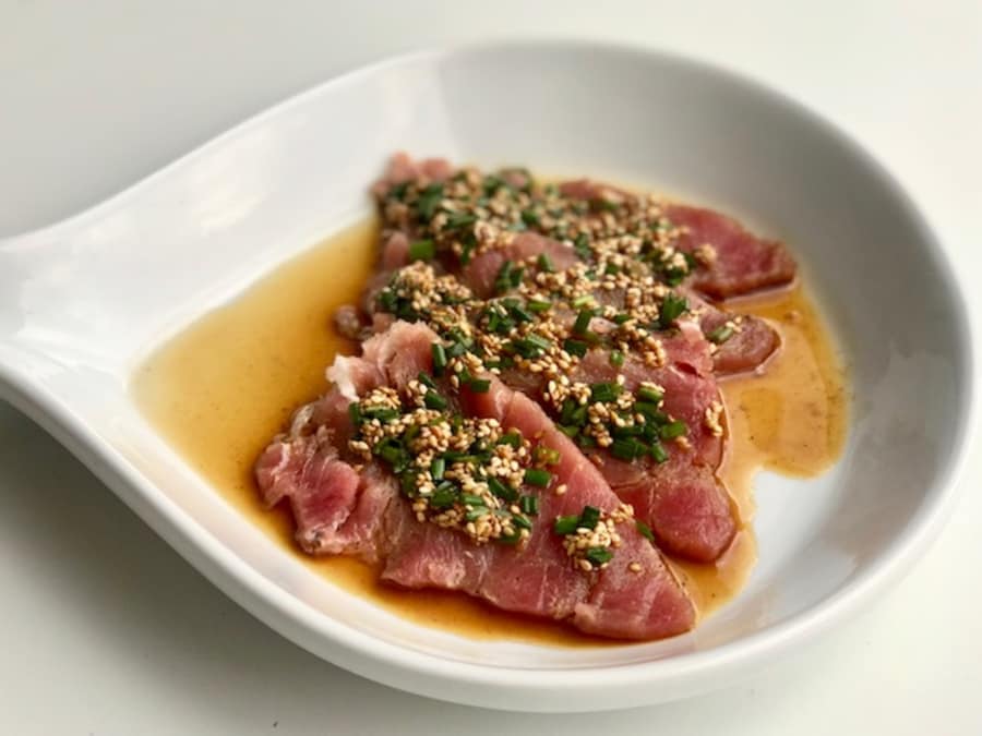 Carpaccio de Atún